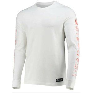 Nike Club America Aguilas Los Angeles Long Sleeve White T-Shirt Men's Sz XL NWT